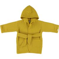 Trixie badjas Bliss Mustard katoen geel maat 86/92