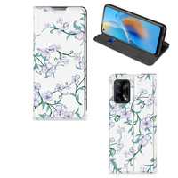 OPPO A74 4G Uniek Smart Cover Blossom White - thumbnail