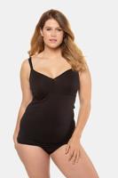 Ulla Popken Hemd, V-hals, cups - Grote Maten