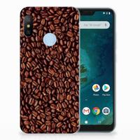 Xiaomi Mi A2 Lite Siliconen Case Koffiebonen