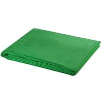 vidaXL Achtergrond 500x300cm 100% Katoen Groen Chroma Key Doek Achtergronddoek