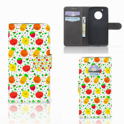 Motorola Moto G5 Plus Book Cover Fruits