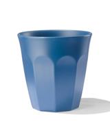 HEMA Beker 300 Ml Melamine Mat Blauw (blauw) - thumbnail