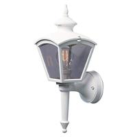 Konstsmide Cassiopeia 480-250 wandlamp/B: 16cm D: 20cm H: 43cm / 1x60W / IP23 / gelakt aluminium/mat-wit