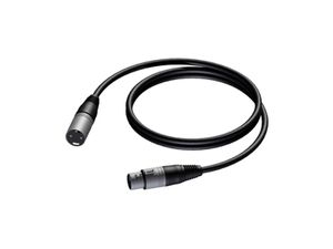 PROCAB CAB901 audio kabel 1 m XLR Zwart