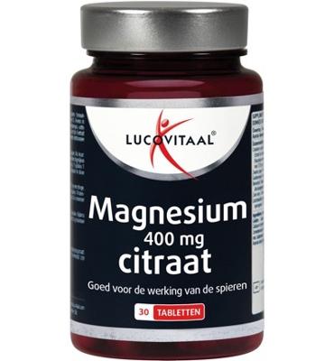 Lucovitaal Lucovitaal Magnesium Citraat 400mg (30tb) Lucovitaal Lucovitaal Magnesium Citraat 400mg (30tb)