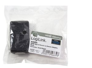 LogiLink HDMI Adapter Zwart