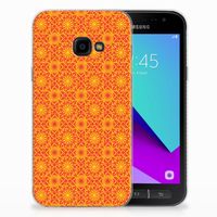 Samsung Galaxy Xcover 4 | Xcover 4s TPU bumper Batik Oranje - thumbnail