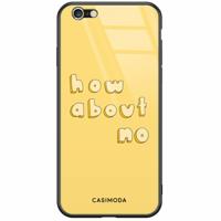 iPhone 6/6s glazen hardcase - How about no