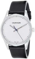 Calvin Klein K8S211C6 K8S211C6 Herenhorloge, analoog kwartshorloge met leren