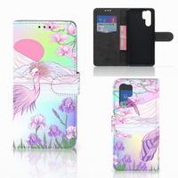 Huawei P30 Pro Telefoonhoesje met Pasjes Bird - thumbnail