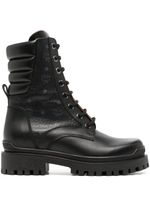 MCM bottes à semelle épaisse 40 mm - Noir