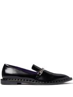 Stella McCartney Falabella chain-link detailing loafers - Noir - thumbnail