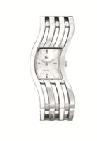 B-Deal Horloge Curve Silver / White