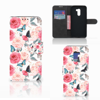 Xiaomi Pocophone F1 Hoesje Butterfly Roses