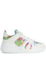 Giuseppe Zanotti baskets Talon à motif tie dye - Noir - thumbnail