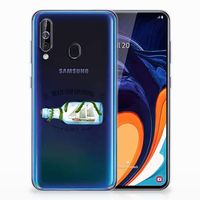 Samsung Galaxy A60 Telefoonhoesje met Naam Boho Bottle - thumbnail