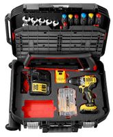 Facom BV.R30CMD1PB Gevulde gereedschapskoffer op wielen | Algemeen onderhoud | 68-delig | Incl. DeWalt POWERTOOLSET - BV.R30CMD1PB