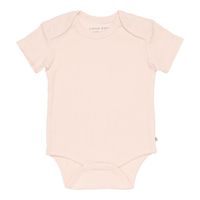 Little Dutch romper korte mouw Rib Pink Maat