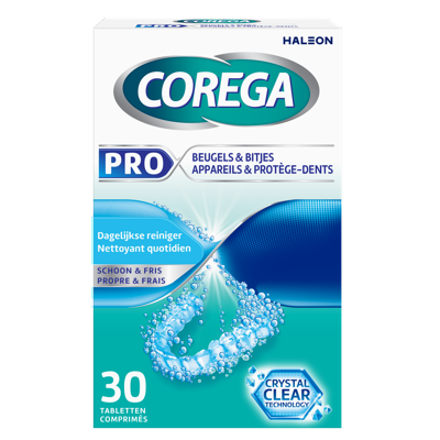 Corega Pro Beugels & Bitjes Tabletten Corega Pro Beugels & Bitjes Tabletten