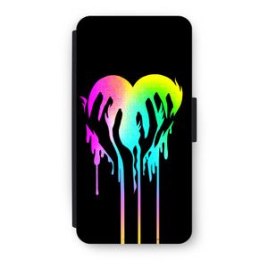 Hold My Heart: iPhone 7 Plus Flip Hoesje