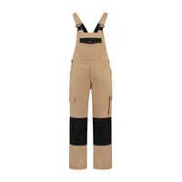 WW4A Tuinbroek Katoen/Polyester - Kaki/Zwart