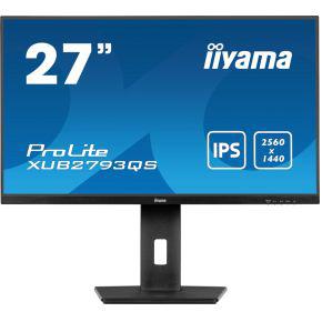 iiyama ProLite XU2793QS-B6 computer monitor 54,6 cm (21.5") 2560 x 1440 Pixels Full HD LED Zwart