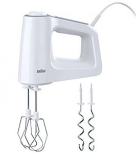 Braun HM 5000 WH Handmixer 700 W Grijs, Wit