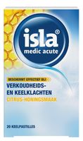 Medic acute citrus honing keelpastilles