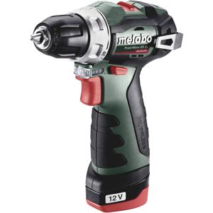 Metabo PowerMaxx BS BL 601721500 Accu-schroefboormachine 12 V 2 Ah Li-ion Incl. 2 accus