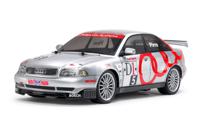 Tamiya 1:10 RC auto Elektro Straatmodel Audi A4 Quattro Brushed 4WD Bouwpakket TT-01E - thumbnail