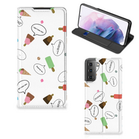 Samsung Galaxy S21 Plus Flip Style Cover IJsjes