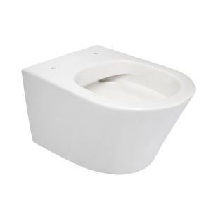 Mueller Afesta rimless toiletpot zonder zitting wit