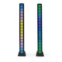 Nedis Game Verlichting | RGB | Batterij Gevoed | Gebruikt voor: Desktop / Notebook | Zwart - GALDP110BK