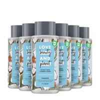 Love Beauty and Planet Coconut Water & Mimosa Flower Volume and Bounty shampoo - 6 x 400ml