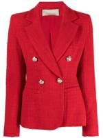 Elie Saab Blazer met dubbele rij knopen - Rood