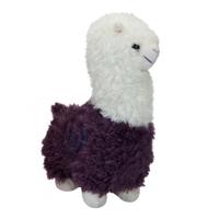 Kamparo pluchen knuffel Alpaca 22 cm junior paars