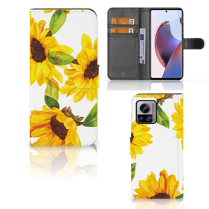 Hoesje voor Motorola Edge 30 Ultra Zonnebloemen