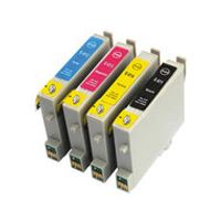 Huismerk Epson T0615 Inktcartridges Multipack (zwart + 3 kleuren) - thumbnail