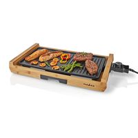 Nedis Teppanyaki Tafelgrill | 43 x 23 cm | 1 stuks - FCBG100FBK43 FCBG100FBK43