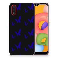 Samsung Galaxy A01 TPU bumper Vlinder Patroon - thumbnail