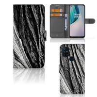 Book Style Case OnePlus Nord N10 Boomschors Grijs - thumbnail