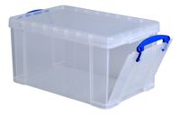 Opbergbox Really Useful 14 liter 395x255x210 mm transparant wit