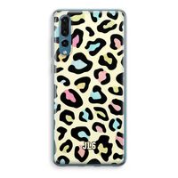 Leopard pattern: Huawei P20 Pro Transparant Hoesje - thumbnail