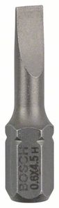 Bosch Accessoires Bit extra-hard S 0,6x4,5, 25 mm 3st - 2607001459