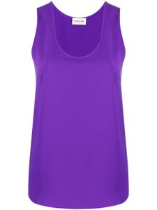 P.A.R.O.S.H. blouse sans manches à encolure arrondie - Violet