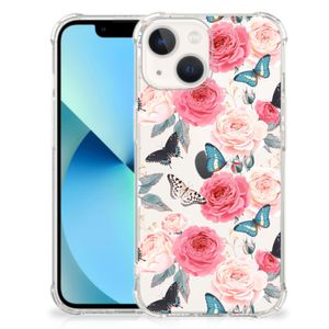 iPhone 13 mini Case Butterfly Roses