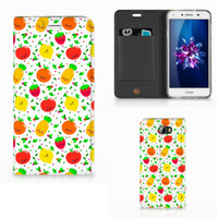 Huawei Y5 2 | Y6 Compact Flip Style Cover Fruits - thumbnail