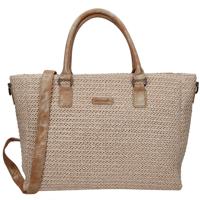 Enrico Benetti Rieten Handtas/Schoudertas Ibiza Beige