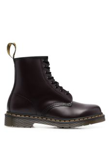 Dr. Martens bottes 1460 en cuir à lacets - Rouge